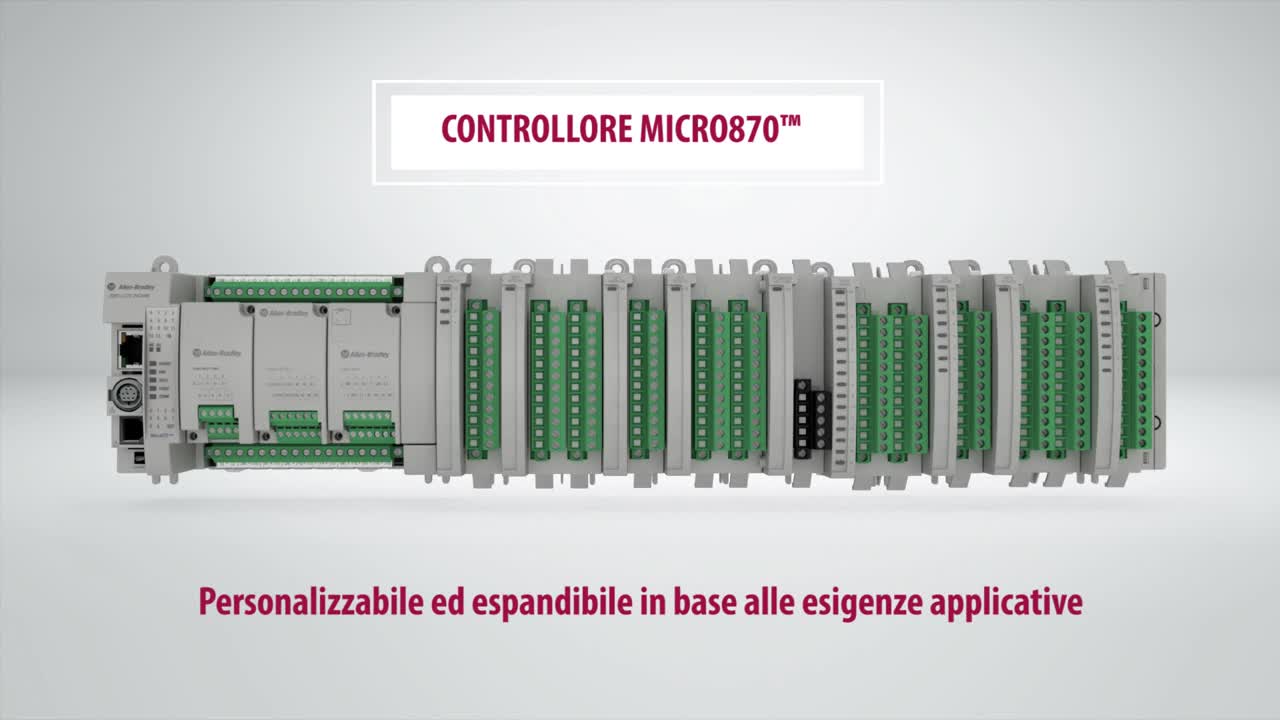 Applicazioni adatte per controllori Micro870